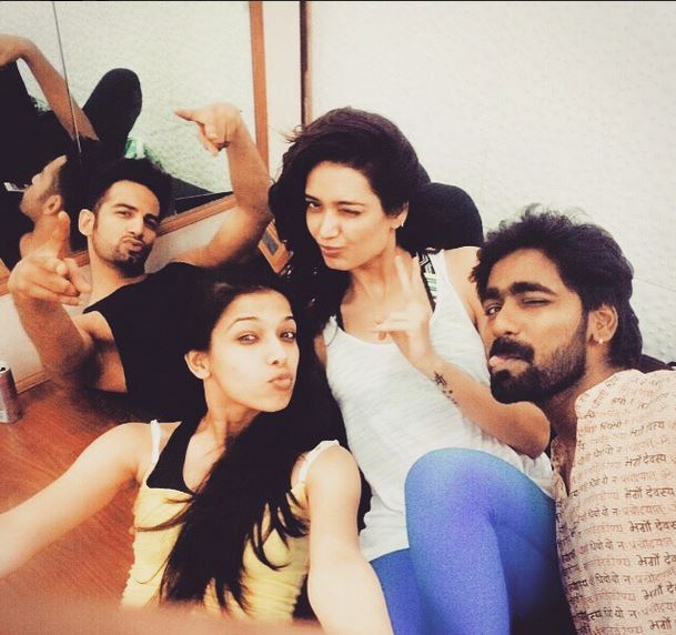 Upen Patel and Karishma Tanna