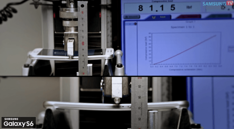 Samsung Shows Off Galaxy S6 Strength In A Video To Slam SquareTrade's Bend Test