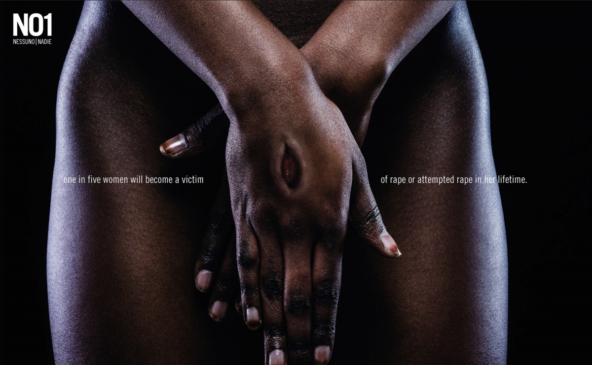 No Rape Campaign by Erik Ravelo