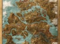 The Witcher 3: Wild Hunt open world map