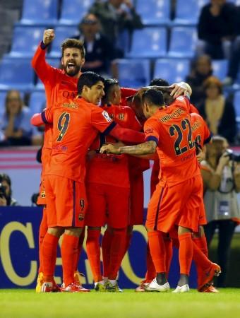 Barcelona will be looking to beat Almeria in order to cement their place at the top of the La Liga Barcleona
