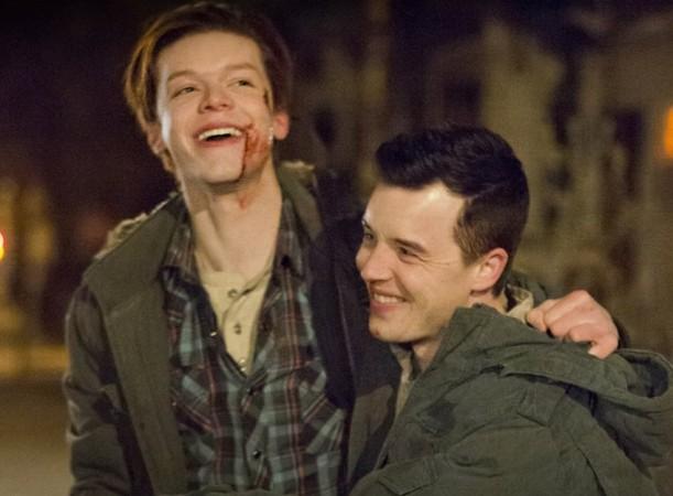 Ian and Mickey in Shameless