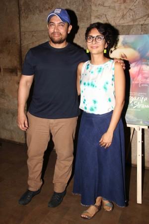 Aamir Khan with wife Kiran Rao host special screening of 'Margarita With A Straw' Aamir Khan, Shraddha Kapoor Attend Special Screening of 'Margarita With A Straw'