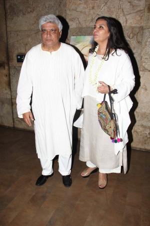 Javed Akhtar and Shabana Azmi Aamir Khan, Shraddha Kapoor Attend Special Screening of 'Margarita With A Straw'