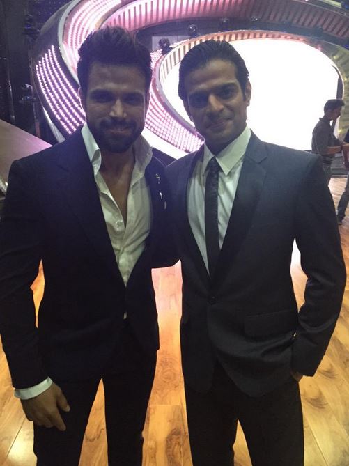 Rithvik Dhanjani and Karan Patel