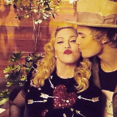 Madonna and Justin Bieber