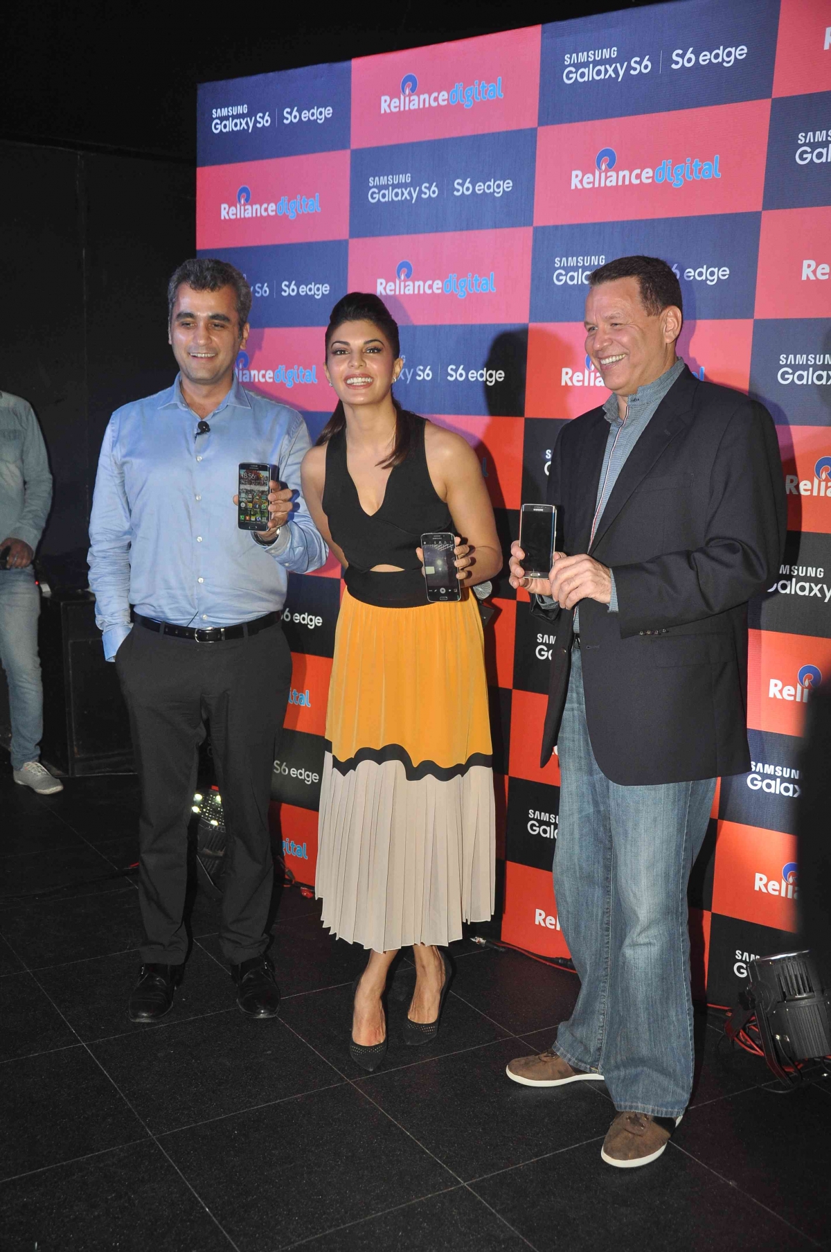 Jacqueline Fernandez and others at the launch of Samsung Galaxy S6 and S6 Edge Jacqueline Fernandez and others at the launch of Samsung Galaxy S6 and S6 Edge