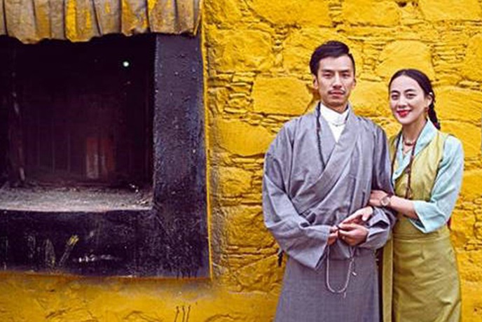 Tibetan couple