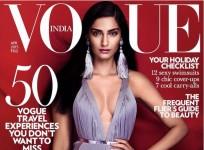 Sonam Kapoor featured in the cover page of Vogue