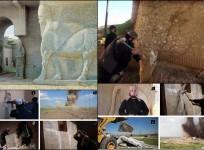 `Isis video shows militants destroying the ancient city of Nimrud in Iraq.