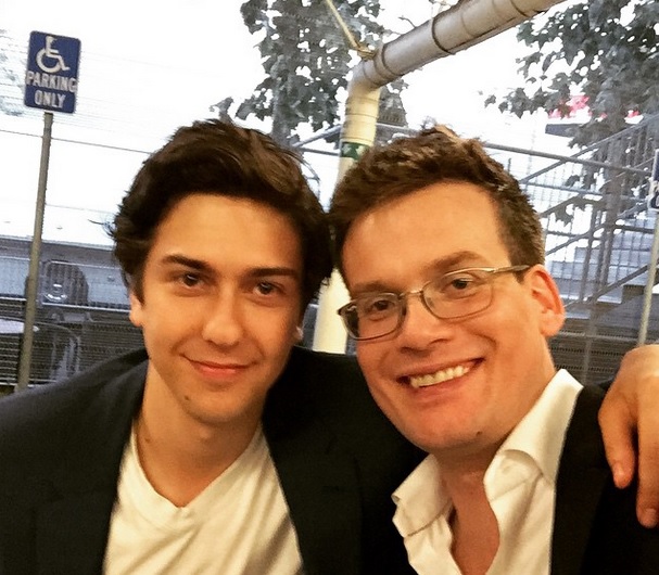 Natt Wolff with John Green Natt Wolff with John Green