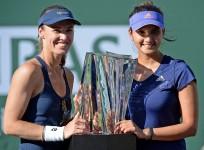 Martina Hingis Sania Mirza Indian Wells