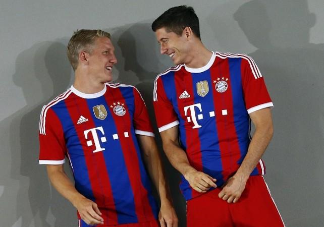 Bayern Munich boss Pep Guardiola is reportedly looking to cash in on Robert Lewandowski and Bastian Schweinsteiger this summer Robert Lewandowski and Bastian Schweinsteiger