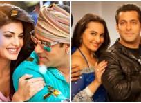 Jacqueline Fernandez, Salman Khan, Sonakshi Sinha