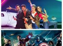 'ABCD 2', 'The Avengers: Age of Ultron'