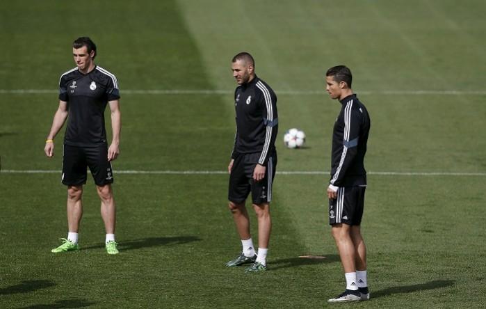 The Gareth Bale Karim Benzema Cristiano Ronaldo Real Madrid