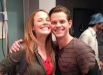 Katie Leclrec who plays Daphne and Ryan Lane who plays Travis in 'Swicthed at Birth'