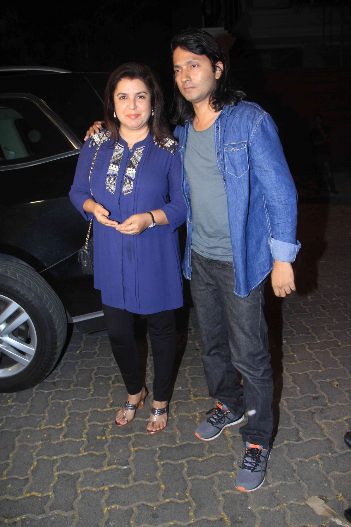 Farah Khan with husband Shirish Kunder Priyanka Chopra, Arjun Kapoor and Other Celebs Attend Anil Kapoor's 'Dil Dhadakne Do' Bash