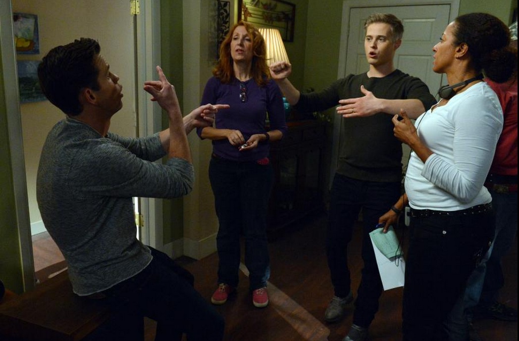 Behind the scenes with Lucas Grabeel and Ryan Lane Behind the scenes with Lucas Grabeel and Ryan Lane