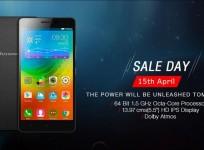 Lenovo A7000 Flipkart Flash Sale 1.0 to Give Live on 15 April