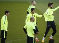 Messi Mascherano Suarez Iniesta Pique Barcelona