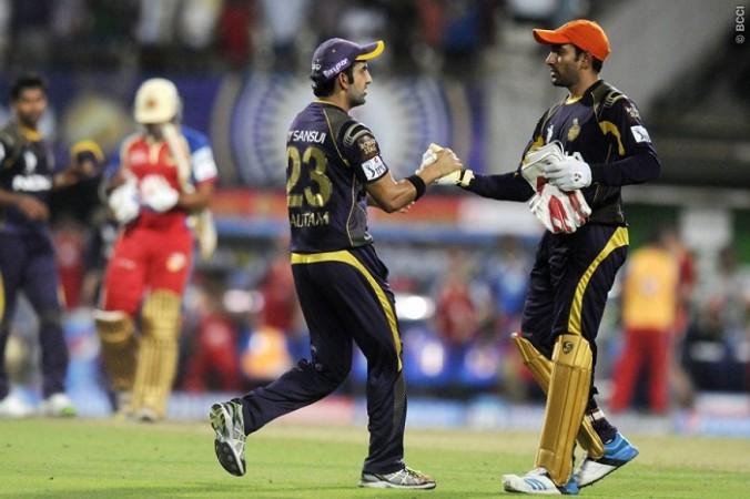 KKR skipper defended his teammate Robin Uthappa. Gamhir-Uthappa