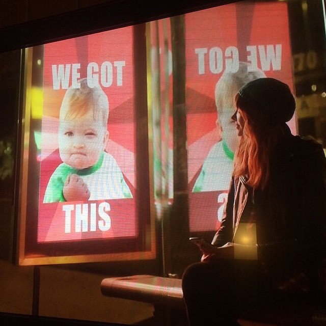 Success Kid in Coke Ad