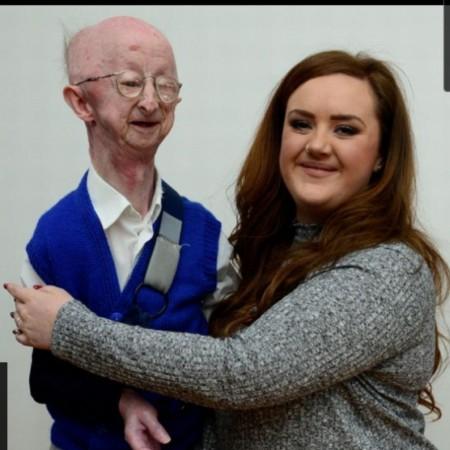 Alan Barnes with Katie Cutler Alan Barnes with Katie Cutler