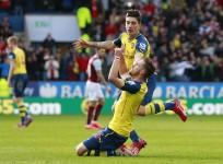Aaron Ramsey Hector Bellerin Arsenal