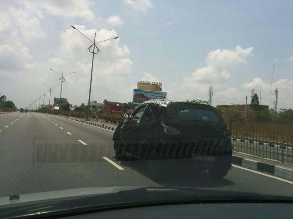 Mahindra S101 Spied Testing Mahindra S101 Spied Testing