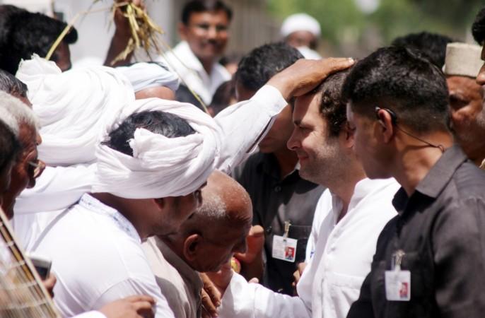 Rahul Gandhi kisan rally