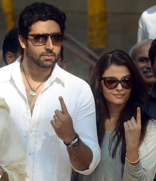 Rare Picture of Aishwarya Rai and Abhishek Bachchan