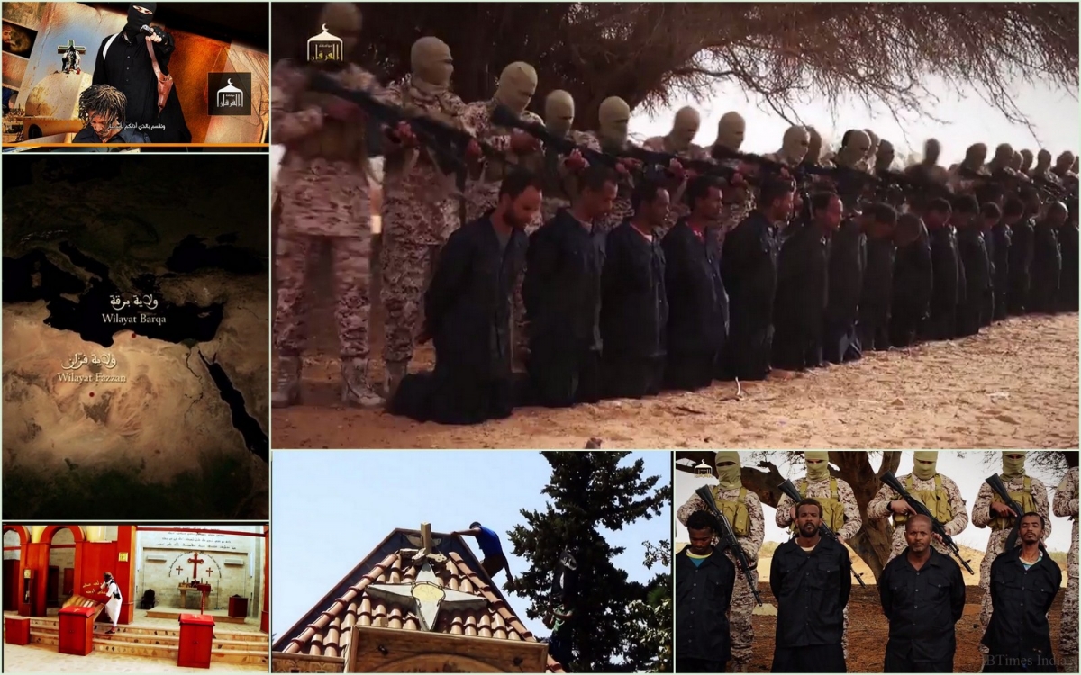 New Isis propaganda video shows execution of at least 16 Coptic Christians New Isis propaganda video shows execution of at least 16 Coptic Christians