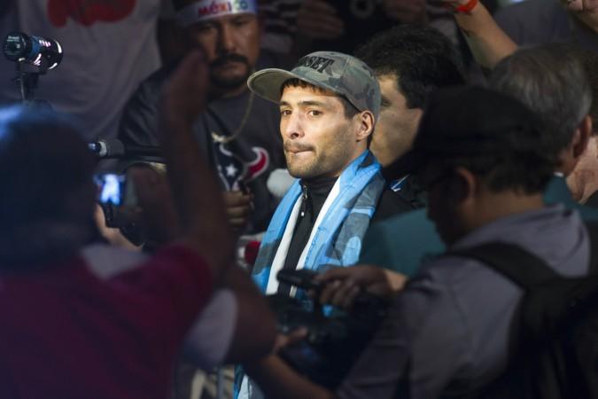Lucas Matthysse defeated Ruslan Provodnikov in a 12 round super lightweight bout Lucas Matthysse