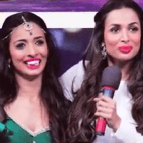 Malaika Arora Khan with her look-alike Pooja Malaika Arora Khan with her look-alike Pooja