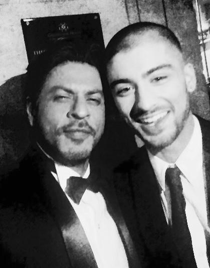 Shah Rukh Khan, Zayn Malik Shah Rukh Khan, Zayn Malik