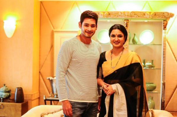 Sukanya and Mahesh Babu Sukanya and Mahesh Babu