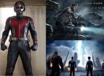AntMan Jurassic World and Fantastic Four