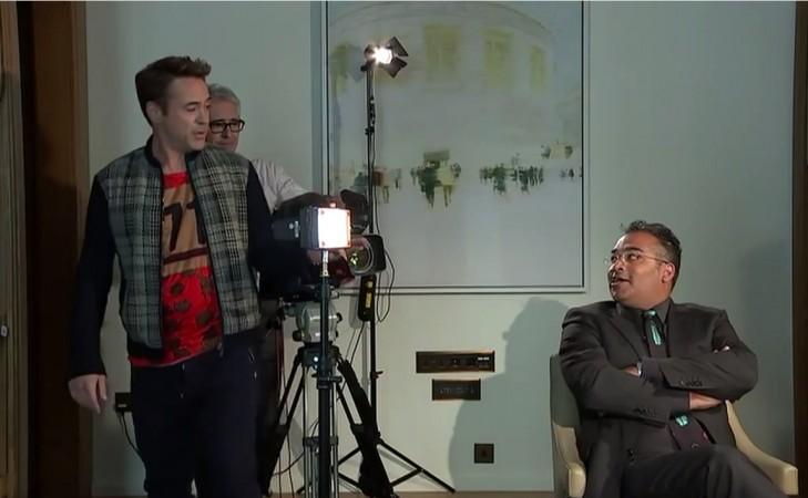 Robert Downey Jr Walks out of Cring-worthy Interview