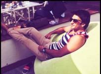 Ranveer Singh during the shooting of 'Dil Dhadakne Do'