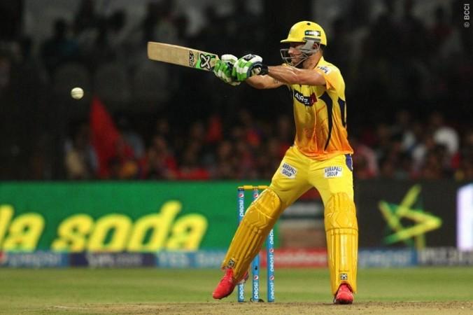 Faf du Plessis scored 33 from just 18 balls against RCB on Wednesday. Faf