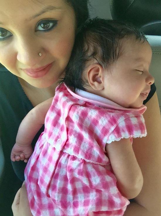 Sakshi Singh Dhoni with daughter Ziva Sakshi Singh Dhoni