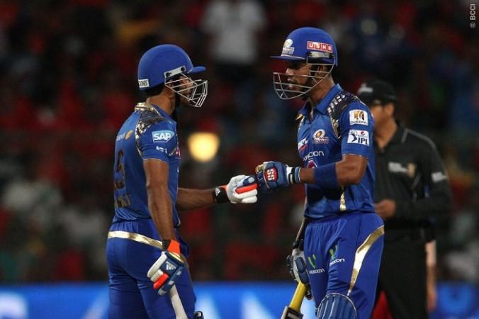 Unmukt Chand (L) and Lendl Simmons will have to set the tone for MI with the bat. Indians