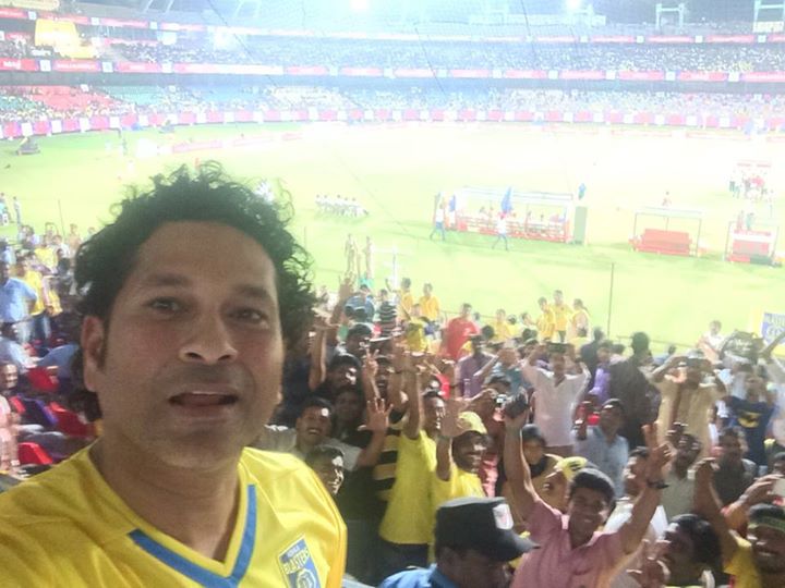 Sachin Tendulkar selfie