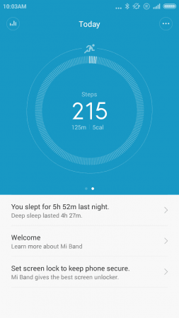 MI Band Step Counter MI Band Step Counter