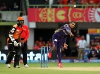 Sunil Narine KKR Shikhar Dhawan SRH