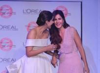 Sonam Kapoor, Katrina Kaif Share Hugs and Kisses At Cannes Festival