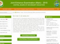 IIT JEE Main 2015 results