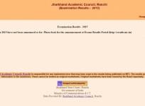 JAC Jharkhand Board Results 2015
