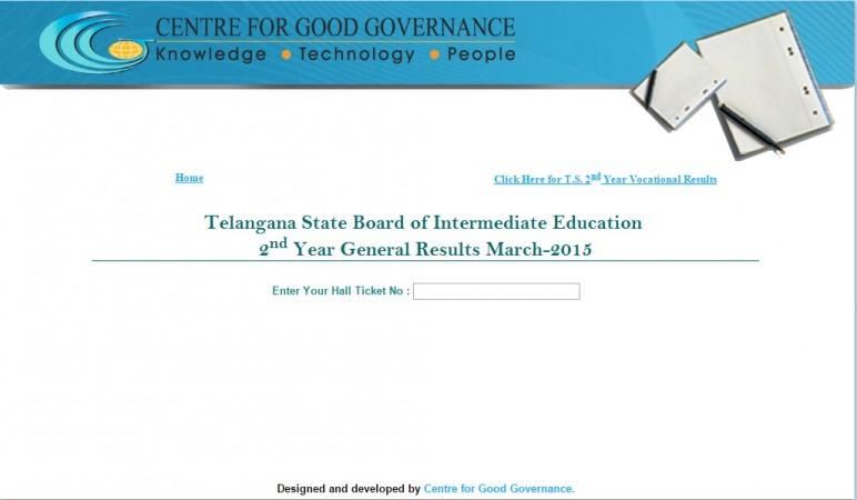 Telangana Intermediate 2nd Year 2015 Results announced on 27 April.